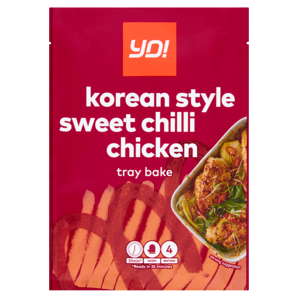 Yo! Korean Dry Sweet Chili Traybake Sauce 40g We Get Any Stock