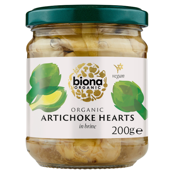 Biona Organic Artichoke Hearts in Brine 200g