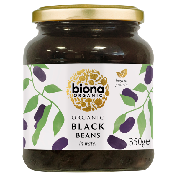 Biona Organic Black Beans in Water 350g