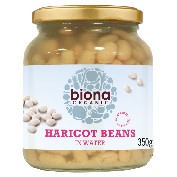 Biona Organic Haricot Beans in Water 350g