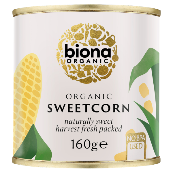 Biona Organic Sweetcorn 160g We Get Any Stock