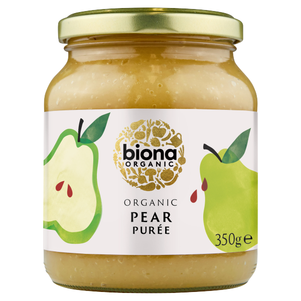 Biona Pear Puree Organic No added sugar 350g