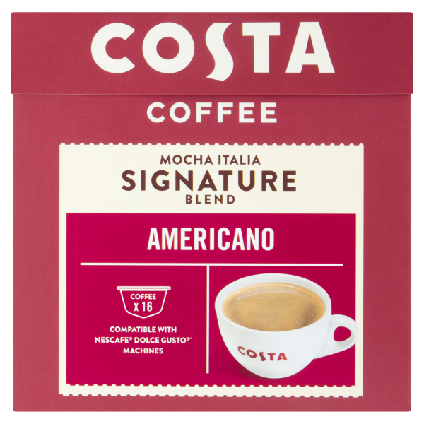 Costa Nescafe® Dolce Gusto® Compatible Signature Blend Americano 121.6g