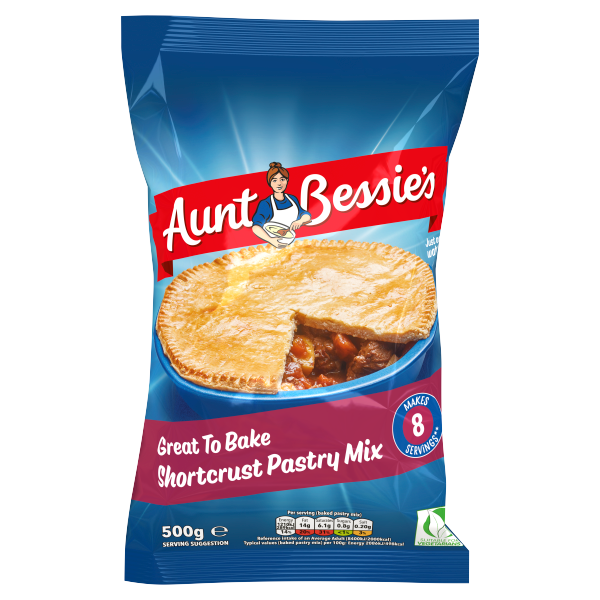 Aunt Bessie's Great to Bake Shortcrust Pastry Mix 500g