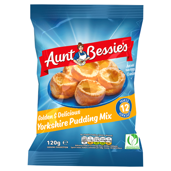 Aunt Bessie's Yorkshire Pudding Mix 120g