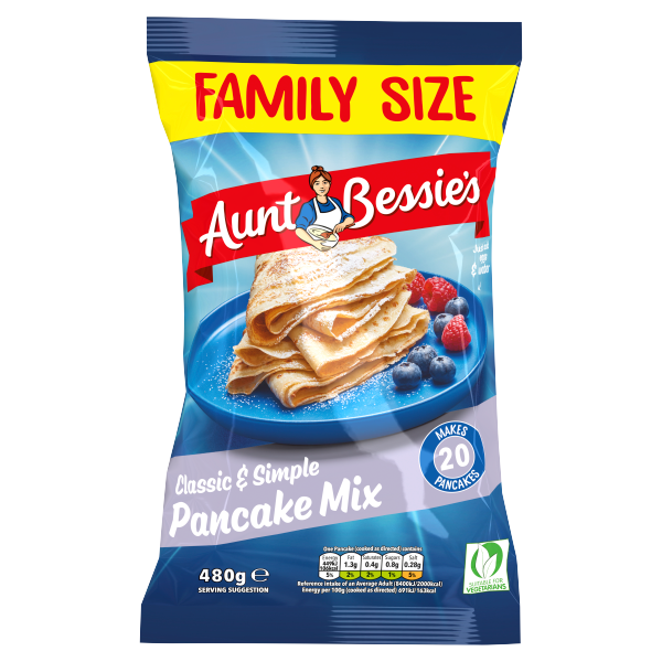 Aunt Bessie's Great to Bake Shortcrust Pastry Mix 500g We Get Any Stock