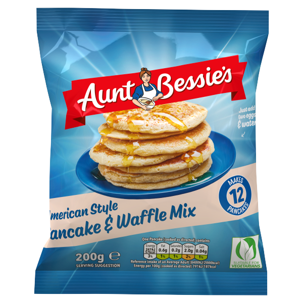 Aunt Bessie's American Style Pancake & Waffle Mix 200g
