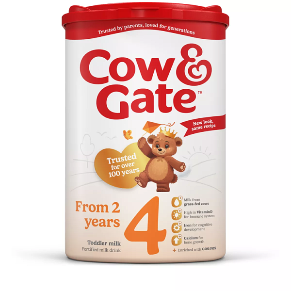 Cow & Gate Toddler Milk Powder Stage 4 Fortified Milk Drink from 2 Years 800g