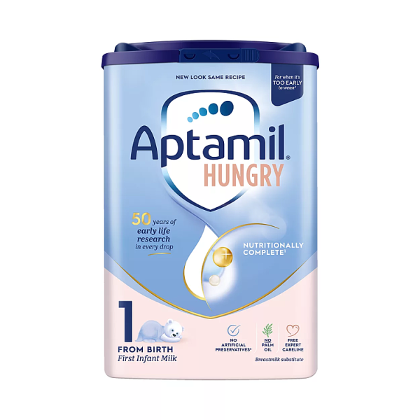 Aptamil Hungry First Infant Milk from Birth 800g