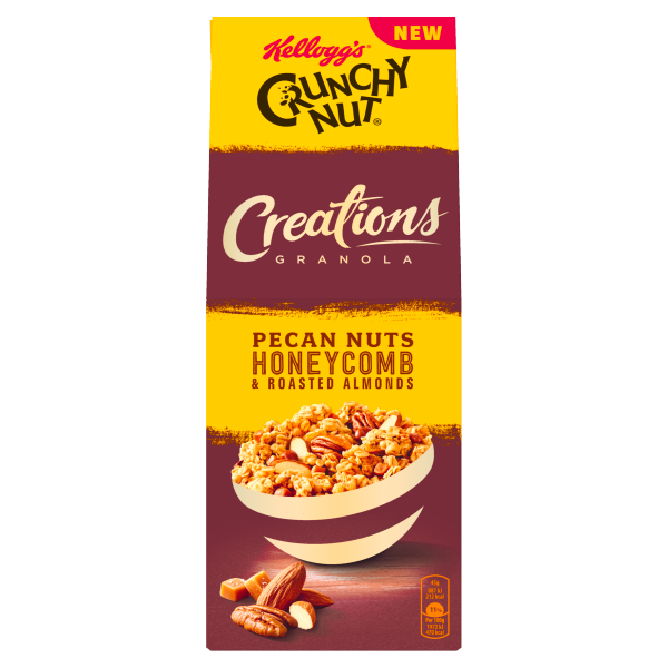 Kellogg's Crunchy Nut Honey & Nut Clusters Cereal 450g We Get Any Stock