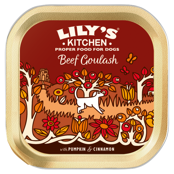 Lily's Kitchen Beef Goulash with Pumpkin, Carrots & Red Peppers 150g