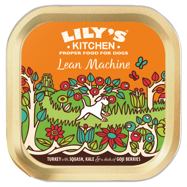 Lily's Kitchen Lean Machine Turkey with Squash, Kale & Goji Berries 150g
