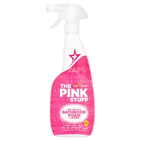 Pink Stuff Bathroom Foam Cleaner 750ml We Get Any Stock