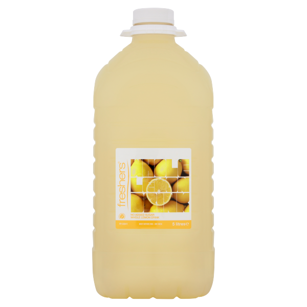 Freshers No Added Sugar Whole Lemon Drink 5 Litres