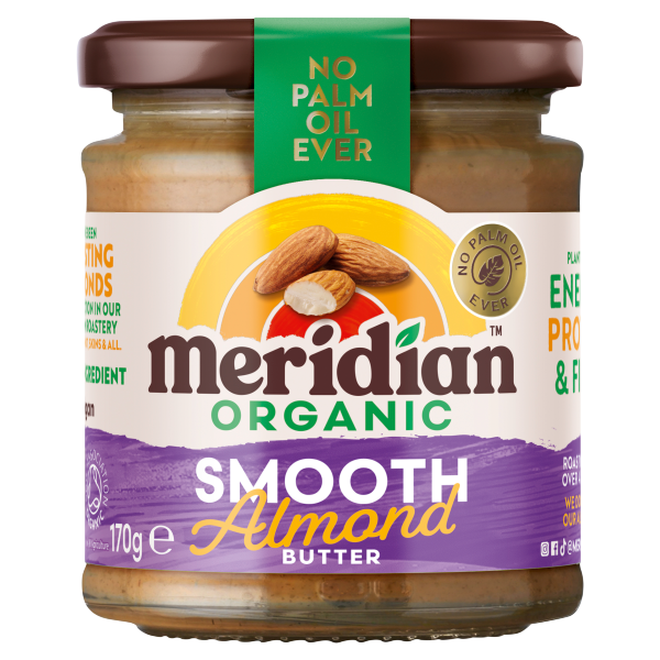 Meridian Organic Smooth Almond Butter 170g