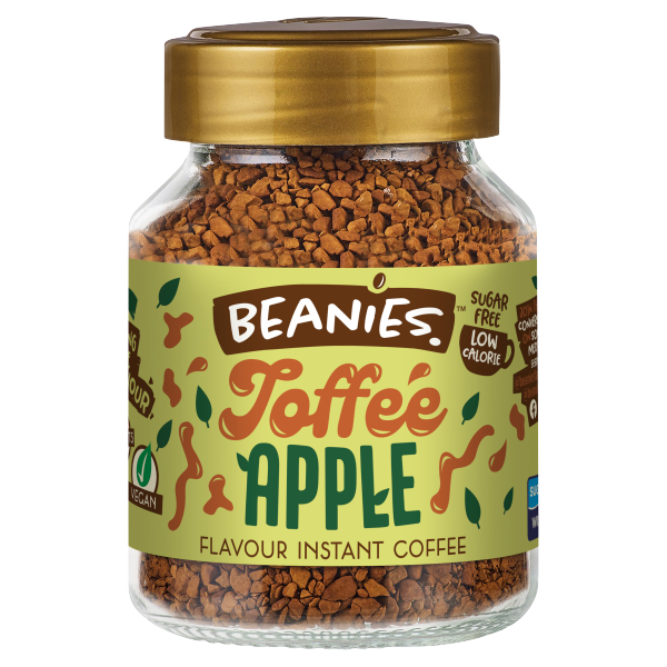 Beanies Toffee Apple Flavour Instant Coffee 50g
