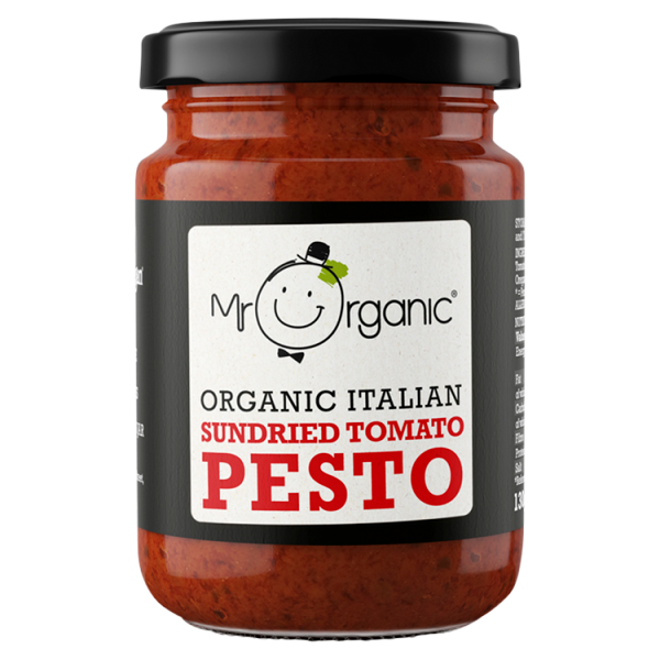 Mr Organic Organic Italian Sundried Tomato Pesto 130g