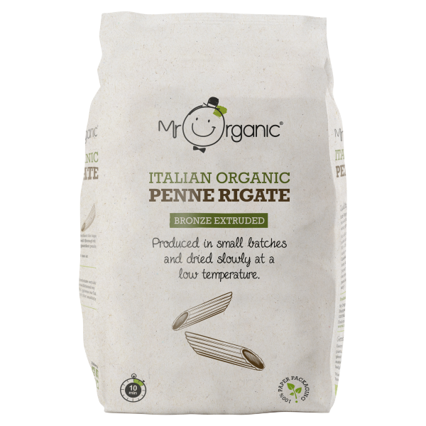 Mr Organic Italian Organic Penne Rigate 500g
