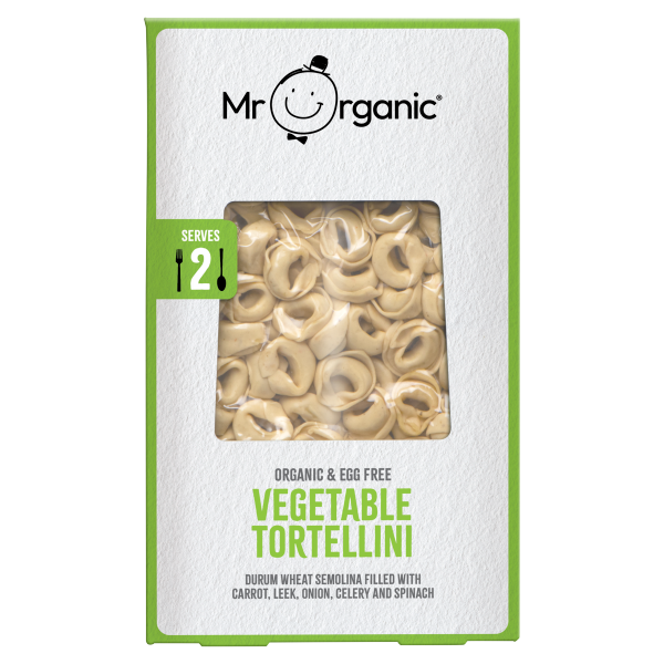 Mr Organic Egg Free Vegetable Tortellini 250g