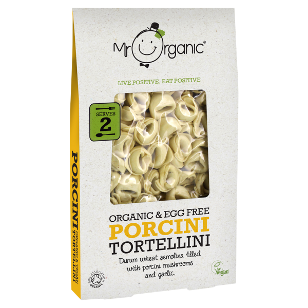 Mr Organic Egg Free Porcini Tortellini 250g