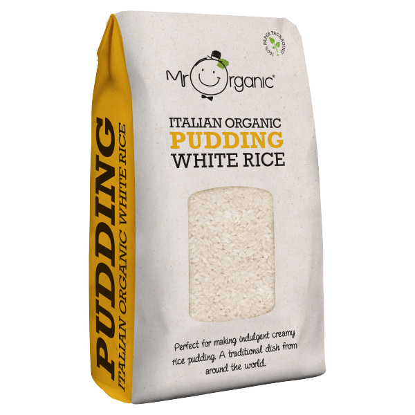 Mr Organic Italian Organic Pudding White Rice 500g