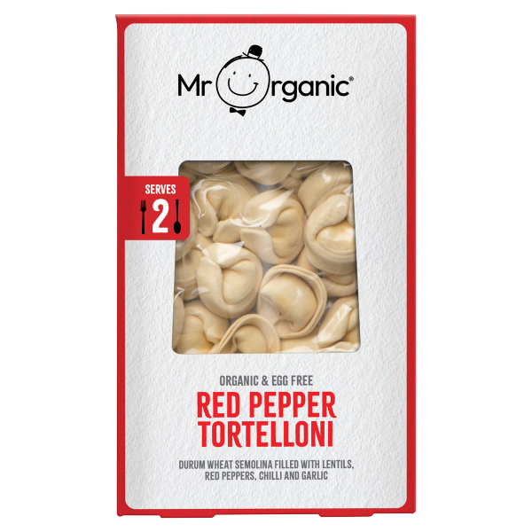 Mr Organic Red Pepper Tortelloni 250g