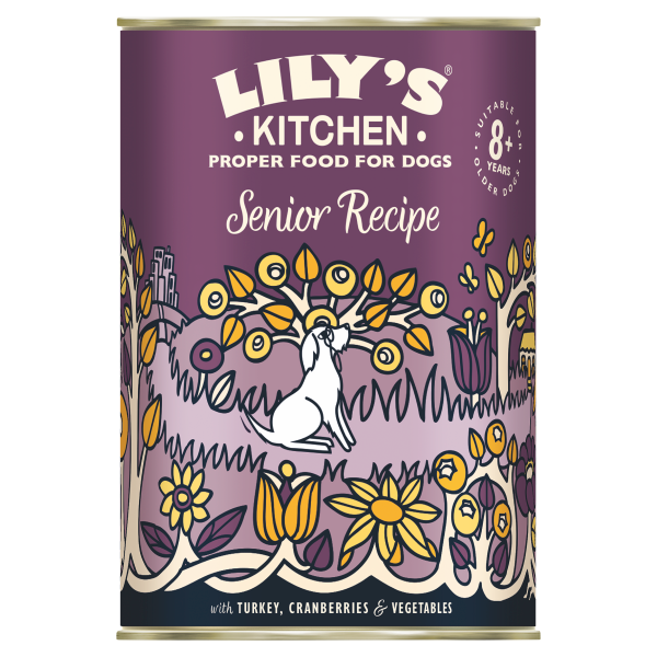 Lily's Kitchen Proper Food for Dogs Senior Recipe 400g