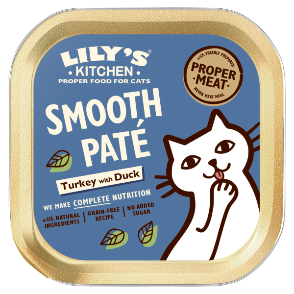 Lily s Kitchen Smooth Turkey Duck Pate Wet Cat Food 85g We Get