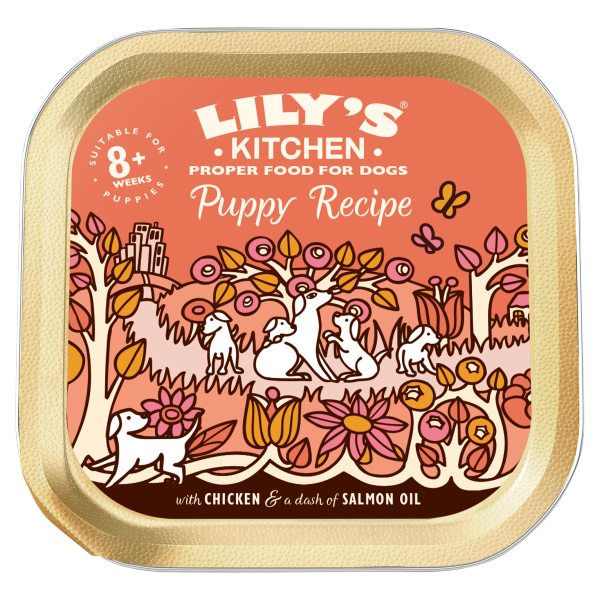Lily's Kitchen Chicken Dinner for Puppies Wet Dog Food 150g