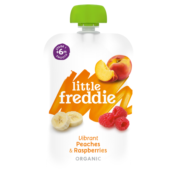 Little Freddie Organic Baby Food Stage 1 from 6 Months Peaches