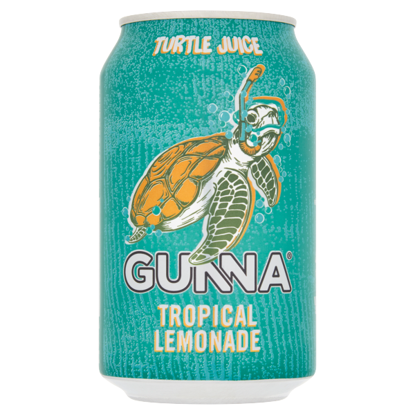 Gunna Tropical Lemonade Turtle Juice 330ml We Get Any Stock