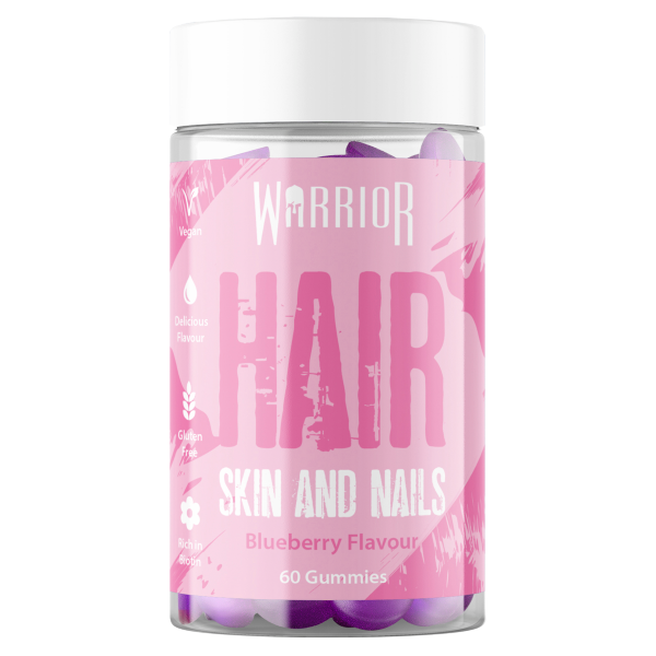 Warrior Hair, Skin and Nail 60 Gummies