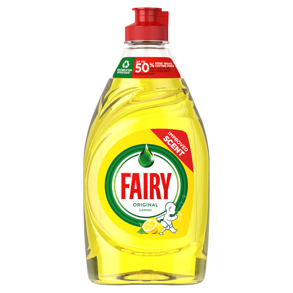 Fairy Original Washing Up Liquid with LiftAction Lemon 433ml We Get Any Stock