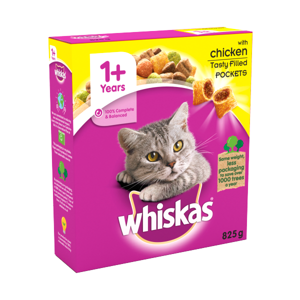 Whiskas Adult Complete Dry Cat Food Biscuits Chicken 7kg We Get Any Stock