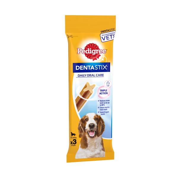 Pedigree dentastix medium outlet dog