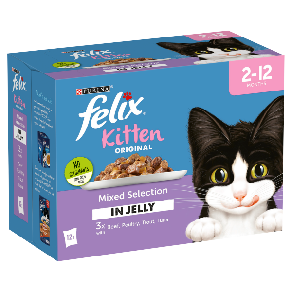 New felix best sale cat food