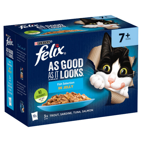 Felix Tasty Shreds Mixed Selection Cat Food Pouches - ASDA Groceries