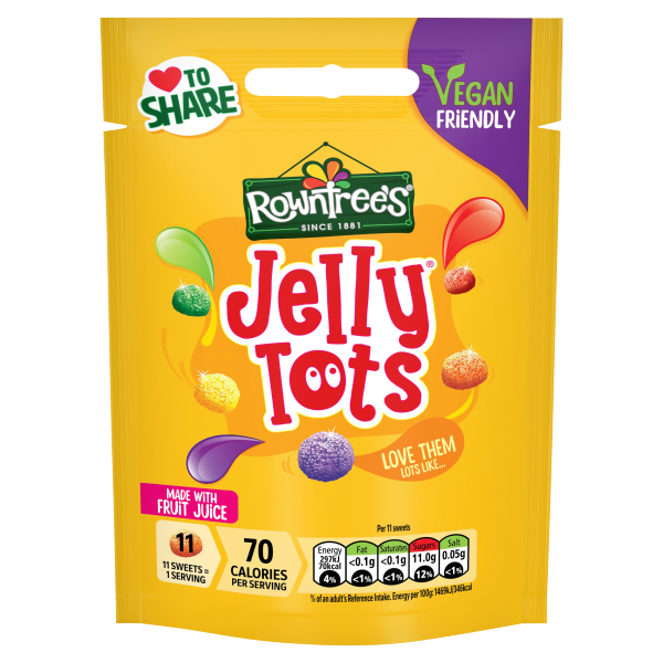 Rowntree's Pick & Mix Vegan Friendly Sweets Sharing Bag 150g We Get