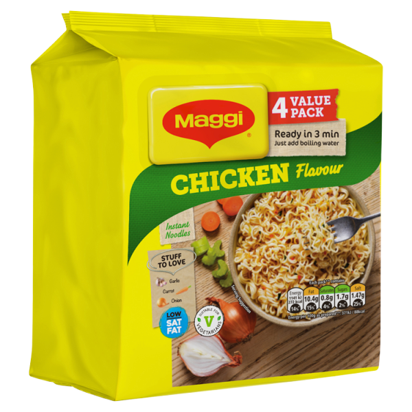 MAGGI 3 Minute Instant Noodles Chicken Flavour 4 x 59g