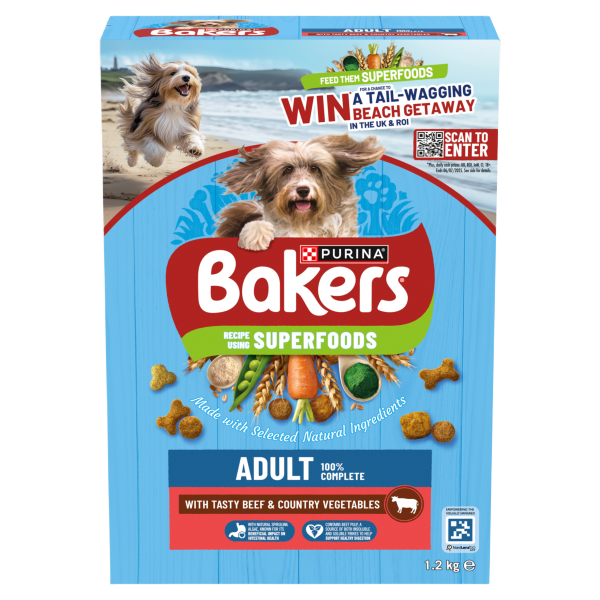 Bakers complete hot sale dog food