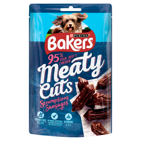 BAKERS® Meaty Cuts Scrumptious Sausages 90g