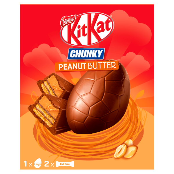 KitKat Chunky Peanut Butter Large Egg 264g We Get Any Stock