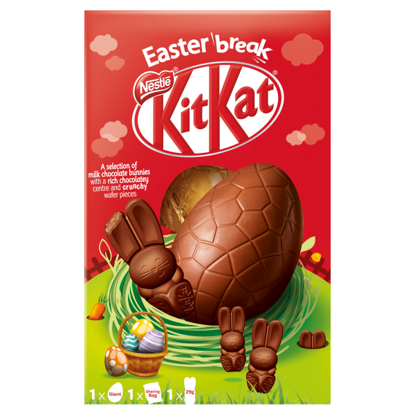KitKat Bunny Milk Chocolate Giant Egg 295g We Get Any Stock
