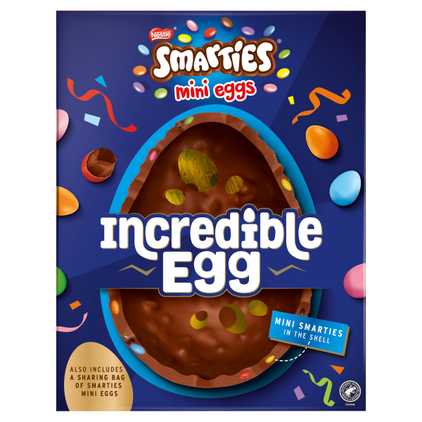 Smarties Milk Chocolate Incredible Easter Egg 470g We Get Any Stock