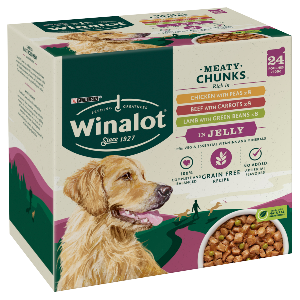 Winalot senior 2024 dog food