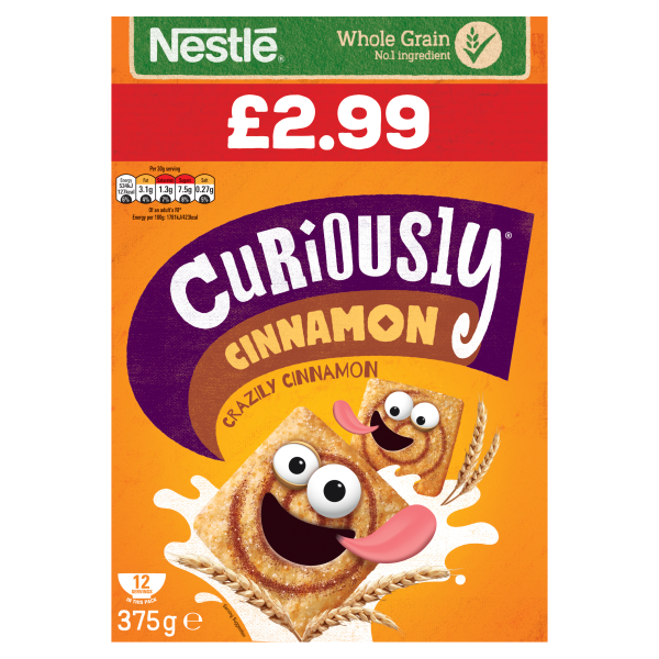 Curiously Cinnamon Crazily Cinnamon PM £2.99 375g