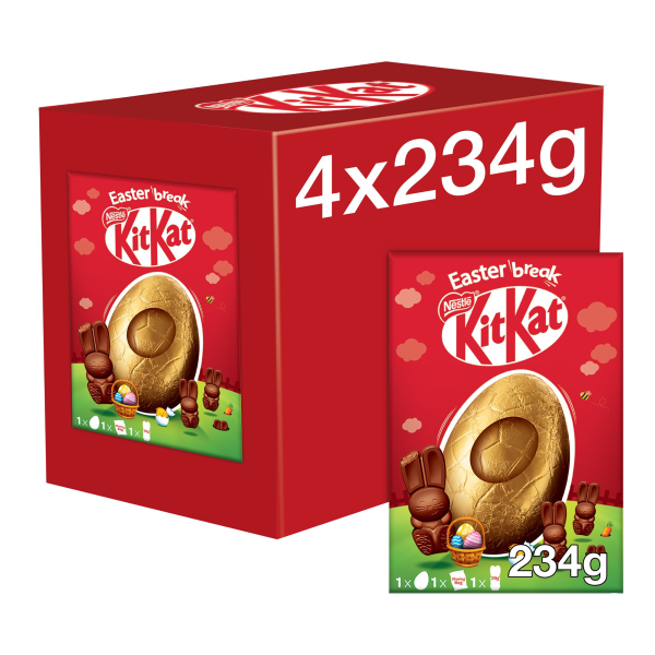 Kit Kat Bunny Milk Chocolate Giant Easter Egg 234g We Get Any Stock
