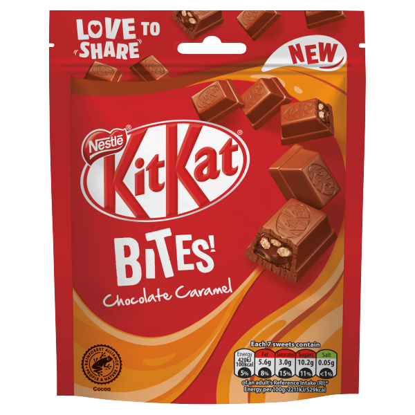 Kit Kat Bites Caramel Pouch 90g We Get Any Stock