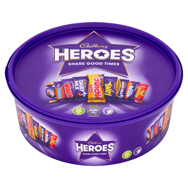 Cadbury Heroes Tub 550g