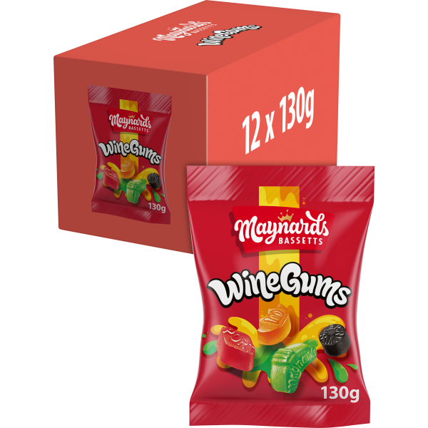 Maynards Bassetts Wine Gums 130g